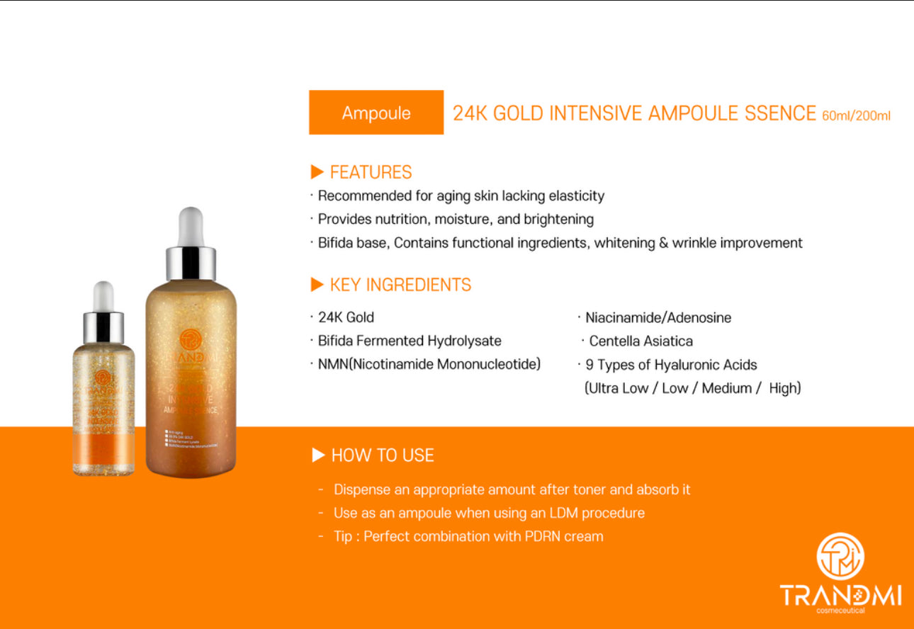 24k Gold Intensive Ampoule-ssence 60mL